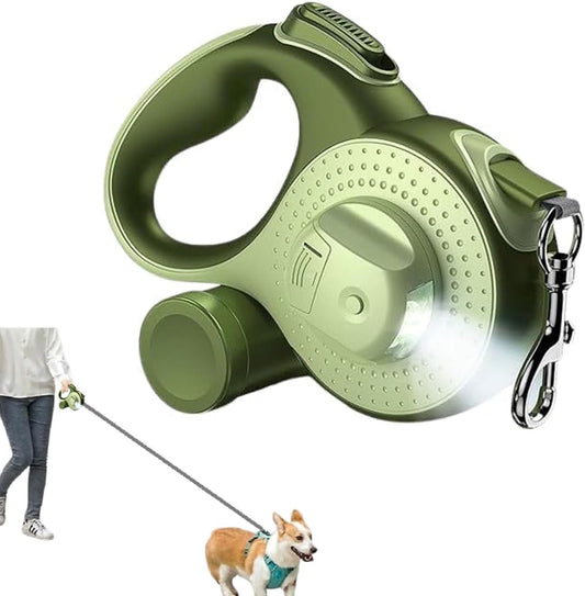 correa para perro con 2 pelotas premio